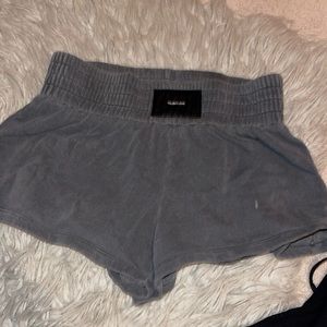 Talentless grey short shorts